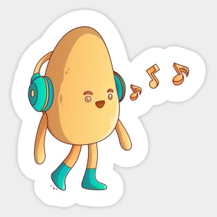 Music Character Sticker